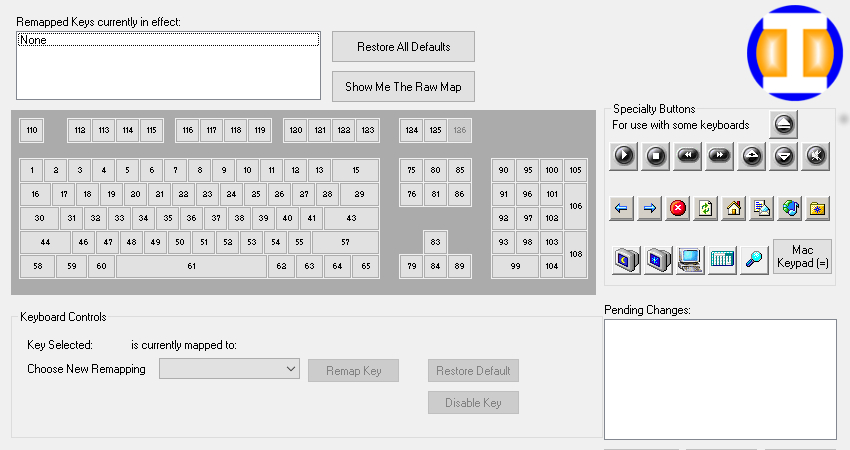 remap keyboard keys windows 10