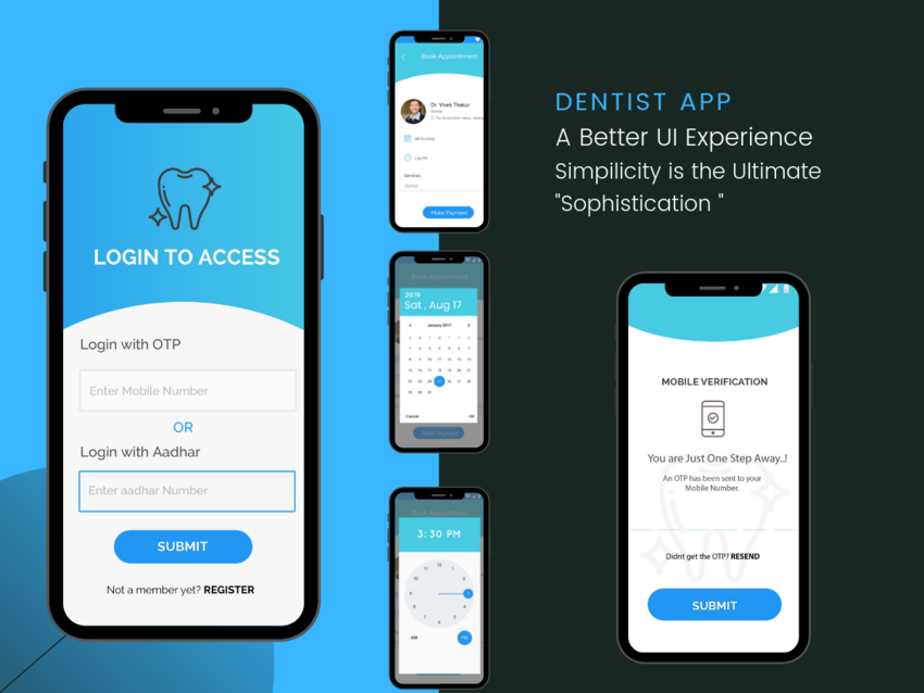 Dentist App UI Challenge