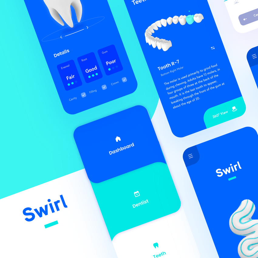 Dental Health App UI