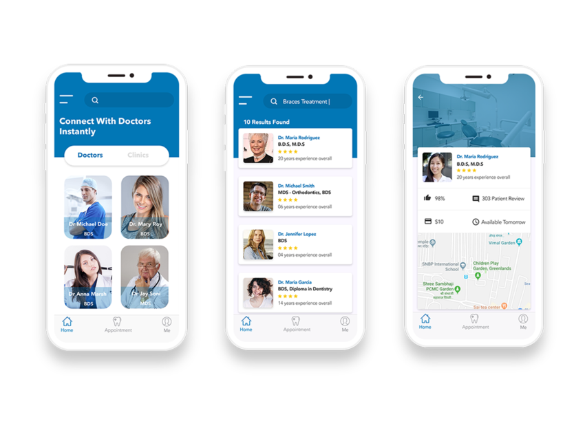 Dentist App Design