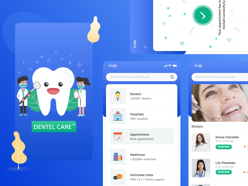 Dentist App UI